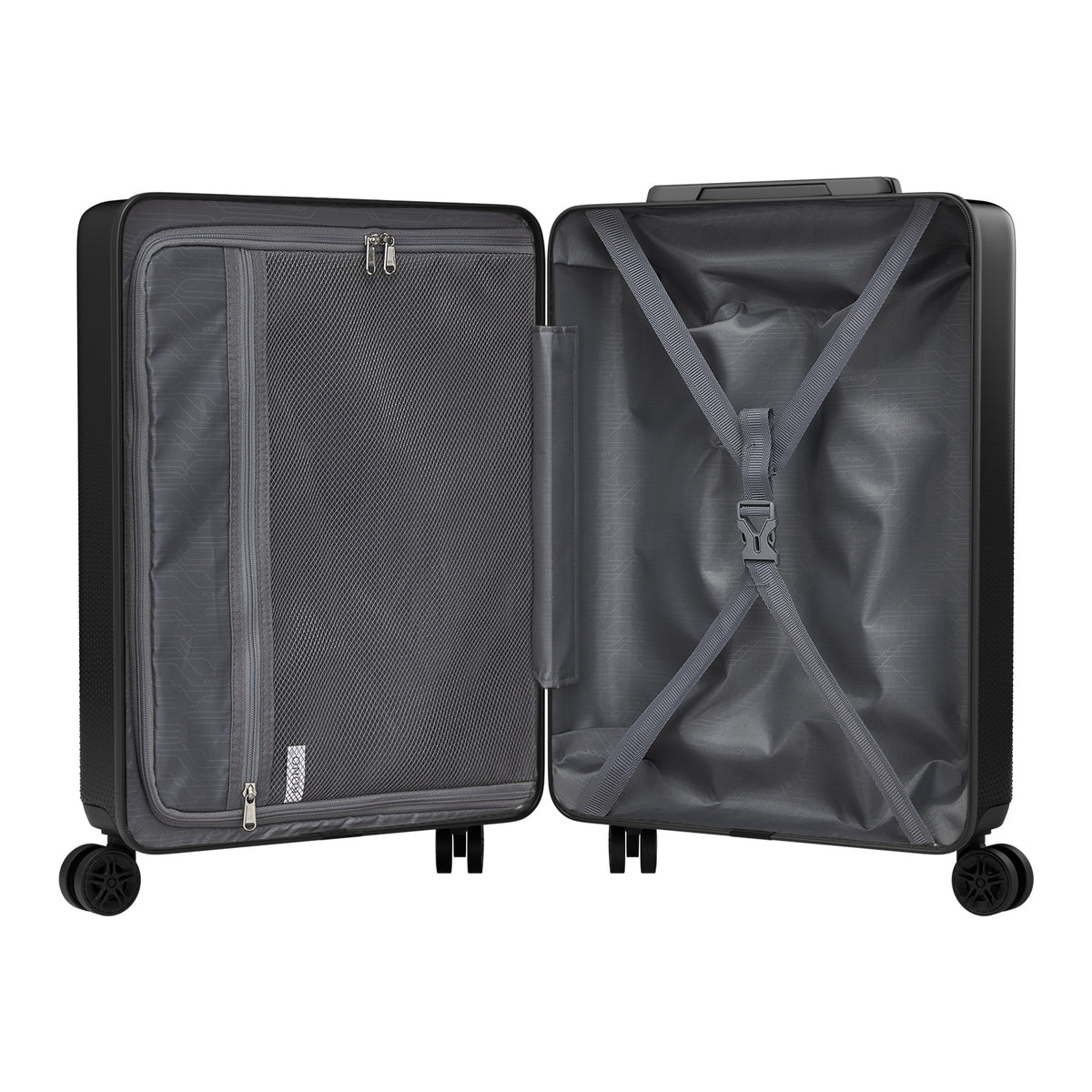 Kono Premium ABS+PC Hard Shell Suitcase