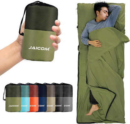 Sleeping Bag Liner, Ultralight Travel Sheets, Soft & Portable