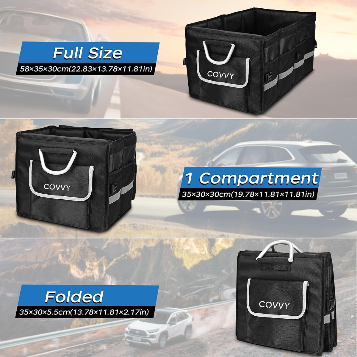 65L Car Boot Organiser