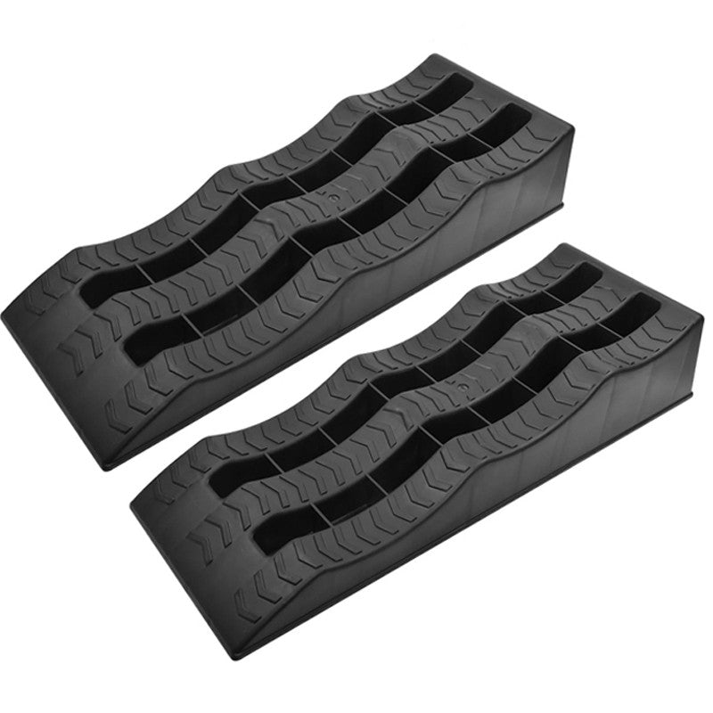2Pcs 3Step Motorhome Caravan Levelling Ramps Level up Blocks 5T Heavy Duty RV Camper