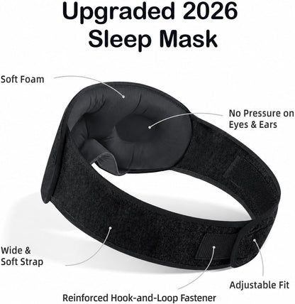 3D Blackout Sleep Eye Mask for Side Sleepers – view 6