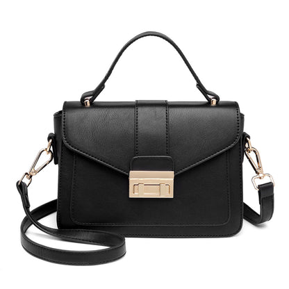 Miss Lulu Leather Look Midi Handbag