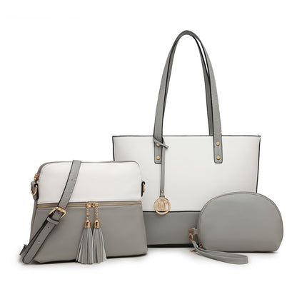 Miss Lulu Elegant Leather Look Tote Bag- Versatile & Chic for Every Occasion