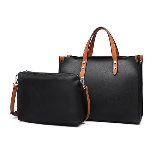 Miss Lulu Structured Shoulder Bag