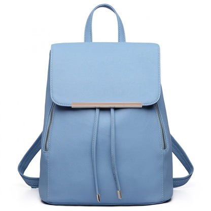 Miss Lulu Faux Leather Stylish Fashion Backpack