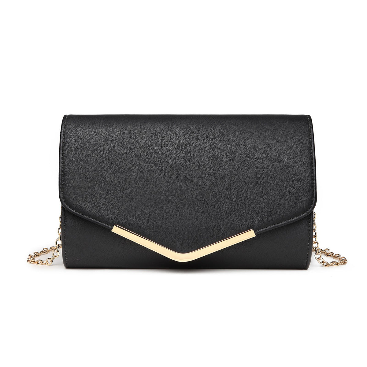 Miss Lulu Vegan Envelope Clutch Bag