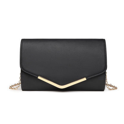 Miss Lulu Vegan Envelope Clutch Bag