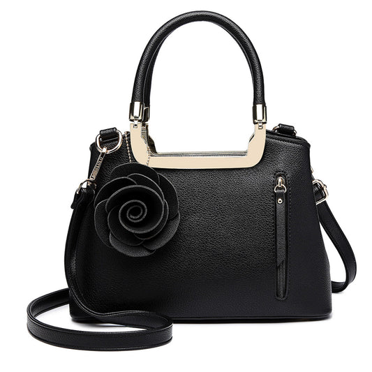 Kono Miss Lulu PU Leather Rose Hanging Ornament Handbag