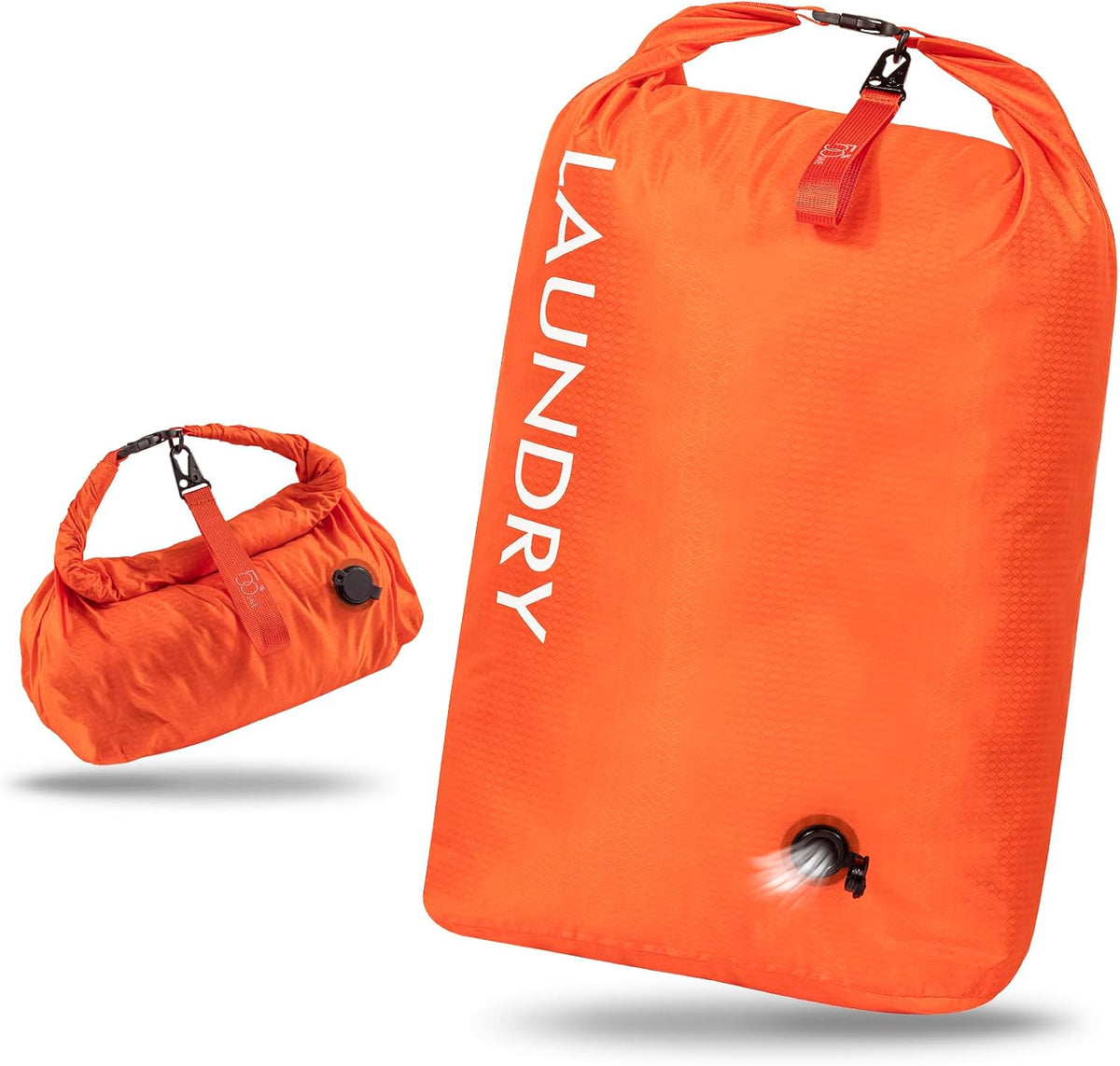 Travel Laundry Bag, Vacuum Compression Dirty Clothes Travel Bag