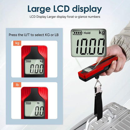 Battery-Free Luggage Scale, Suitcase Weighing Scales