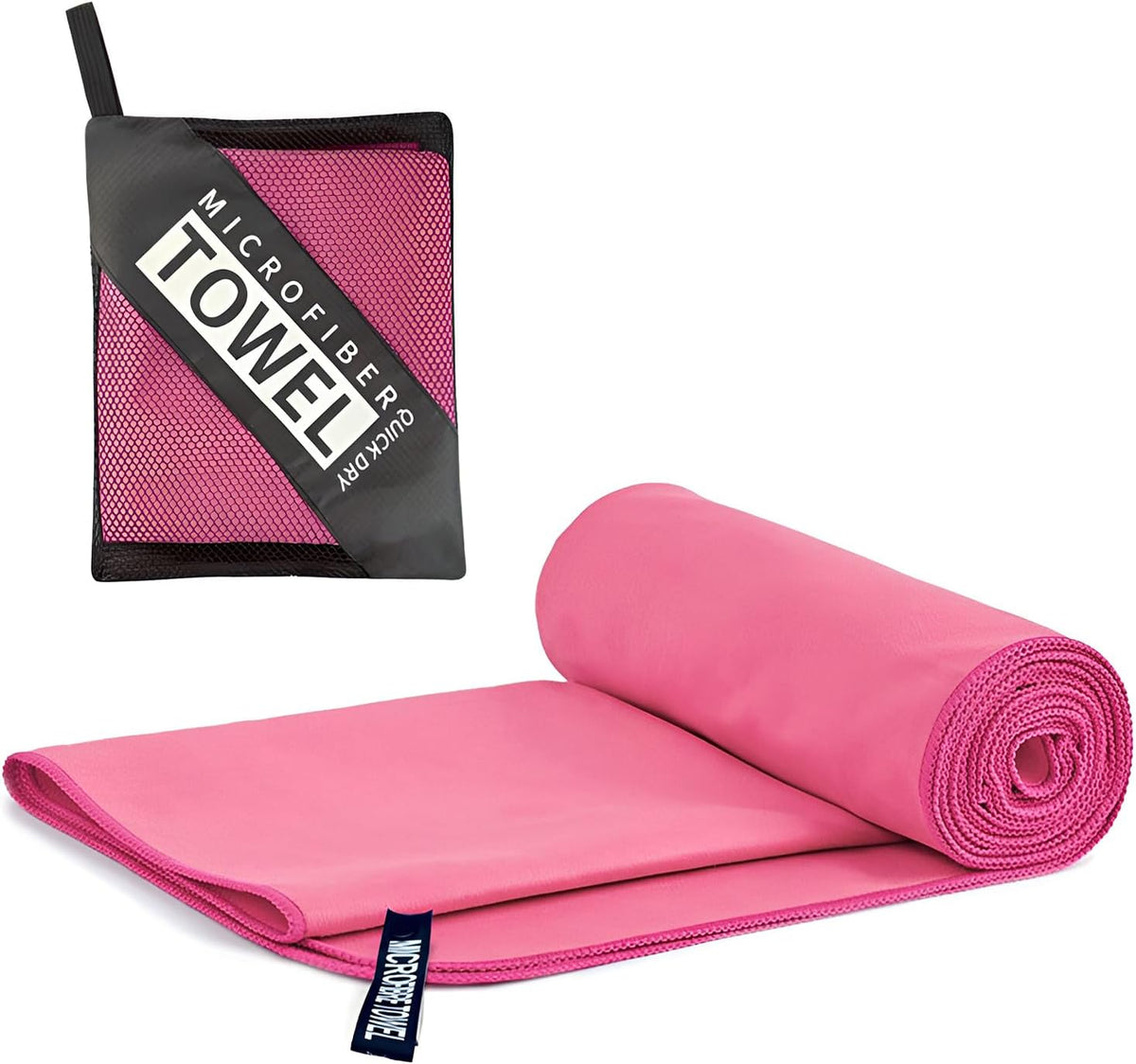 Microfibre Towel, Quick Dry Travel Towel for Gym, Beach and Swimming