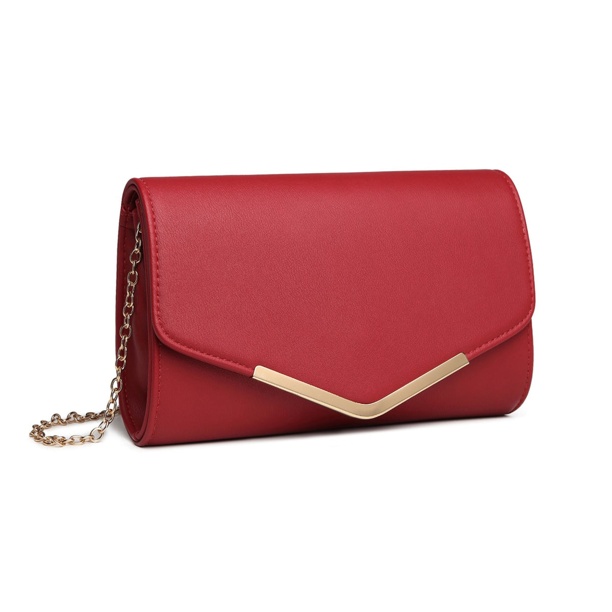Miss Lulu Vegan Envelope Clutch Bag