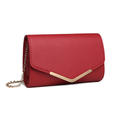 Miss Lulu Vegan Envelope Clutch Bag