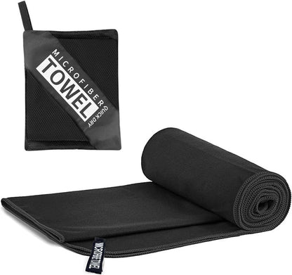 Microfibre Towel, Quick Dry Travel Towel for Gym, Beach and Swimming