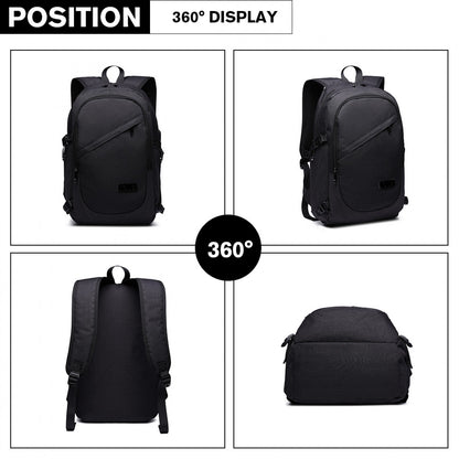 Kono Business Laptop Backpack with USB Charging Port
