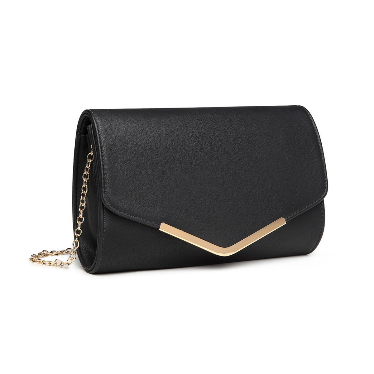 Miss Lulu Vegan Envelope Clutch Bag