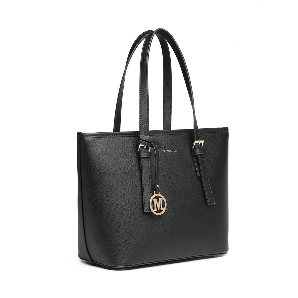 Miss Lulu Minimalist Tote Handbag Structured