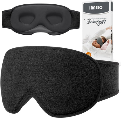 3D Blackout Sleep Eye Mask for Side Sleepers