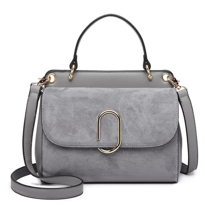 Kono Miss Lulu Stylish Ladies Leather Handbag Shoulder Bag Black