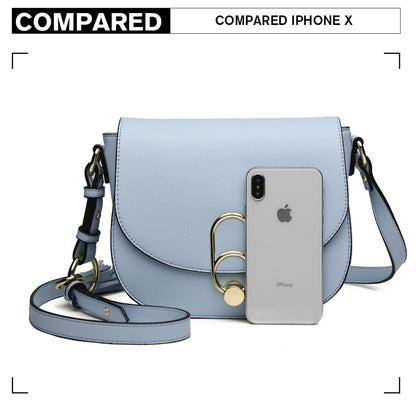 Miss Lulu Cross Body Saddle Bag