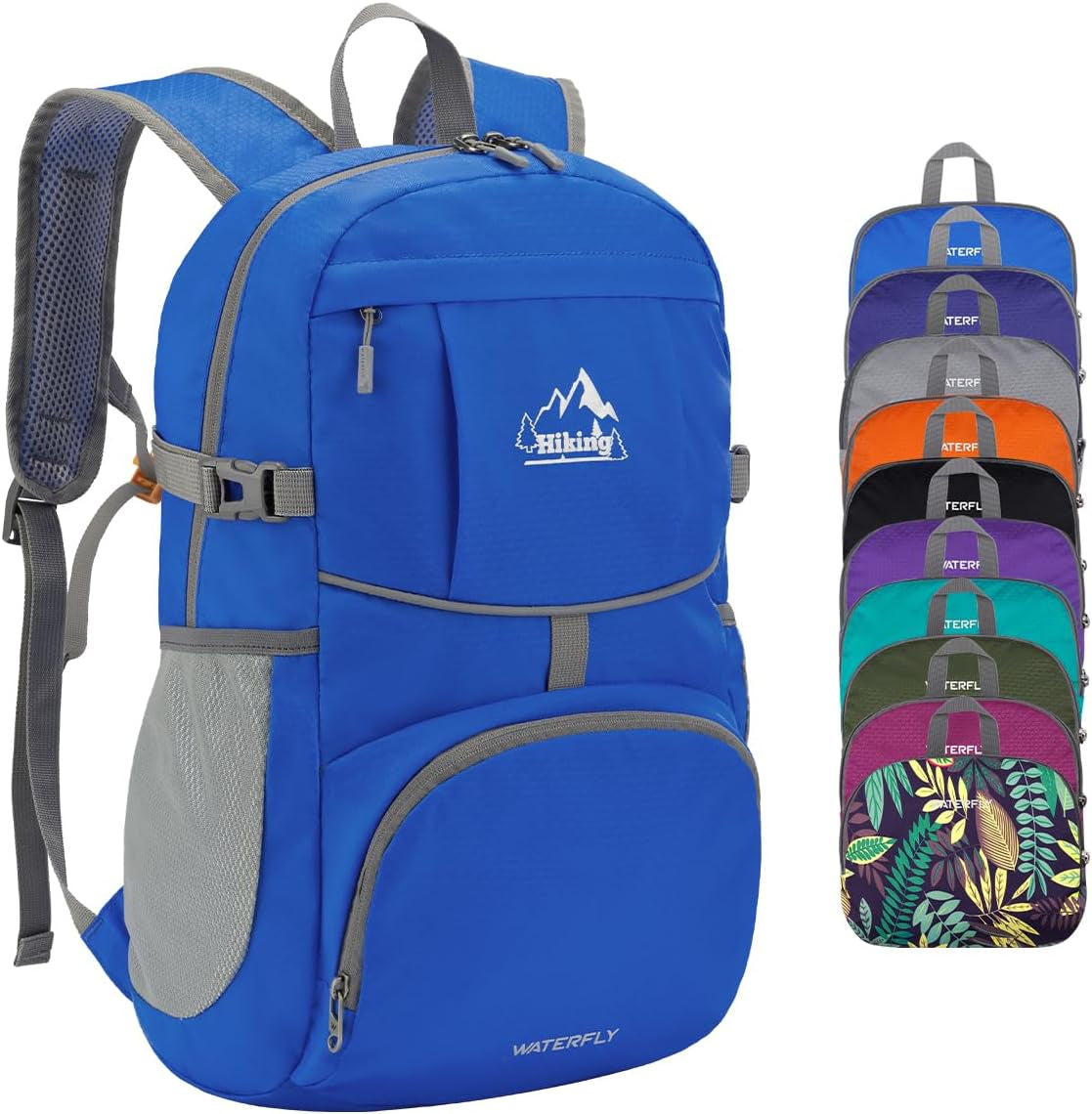 Foldable Lightweight Hiking Backpack: 25L Packable Rucksack