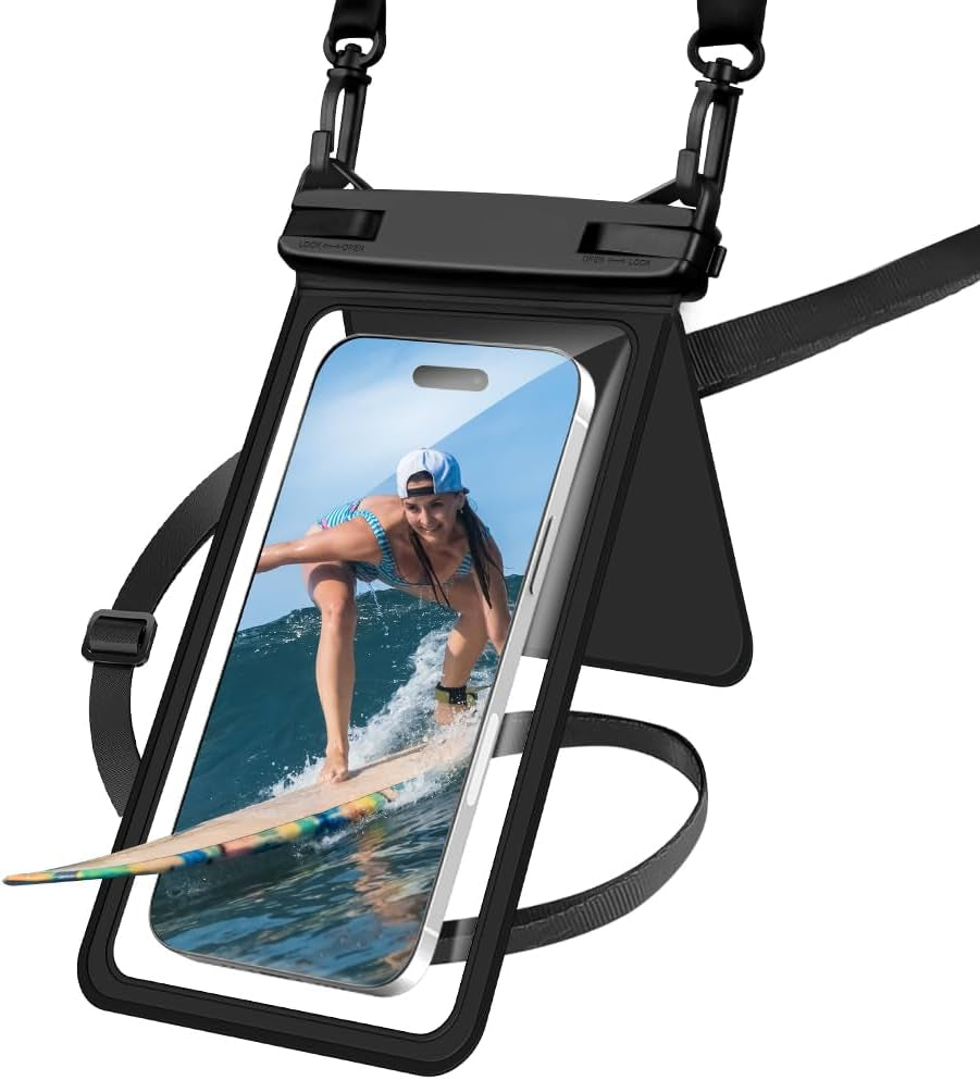 Waterproof Phone Pouch, 2 Pack Large Phone Waterproof Phone Case