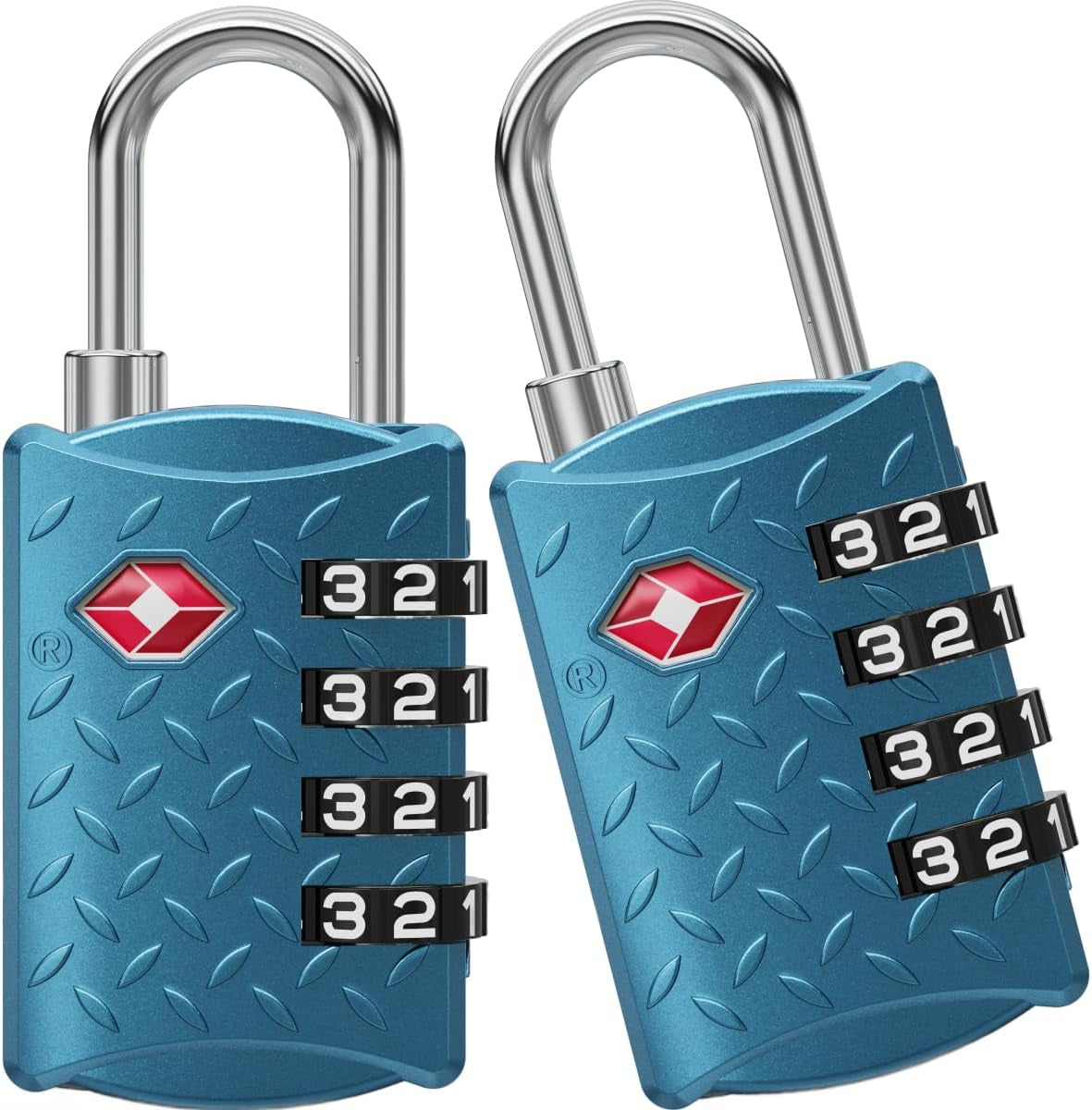 TSA Padlock for Suitcases, TSA Approved Luggage Locks for Travel