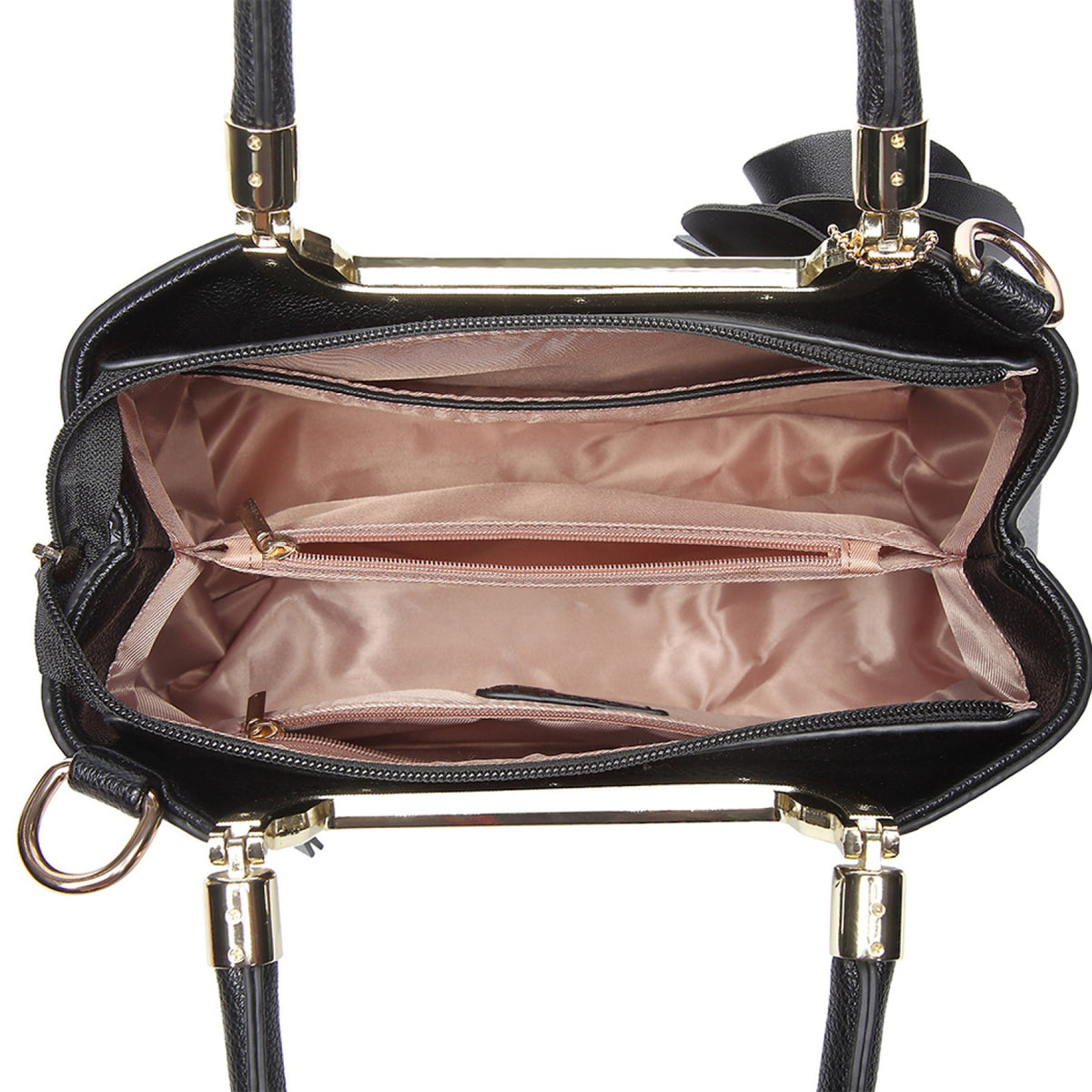 Kono Miss Lulu PU Leather Rose Hanging Ornament Handbag
