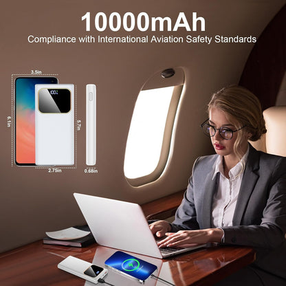 Power Bank 10000Mah, 22.5W Portable Charger for Iphone&Android