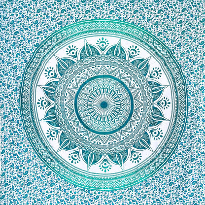 Beach Blanket Extra Large Thin 210X230Cm Sandproof Turquoise