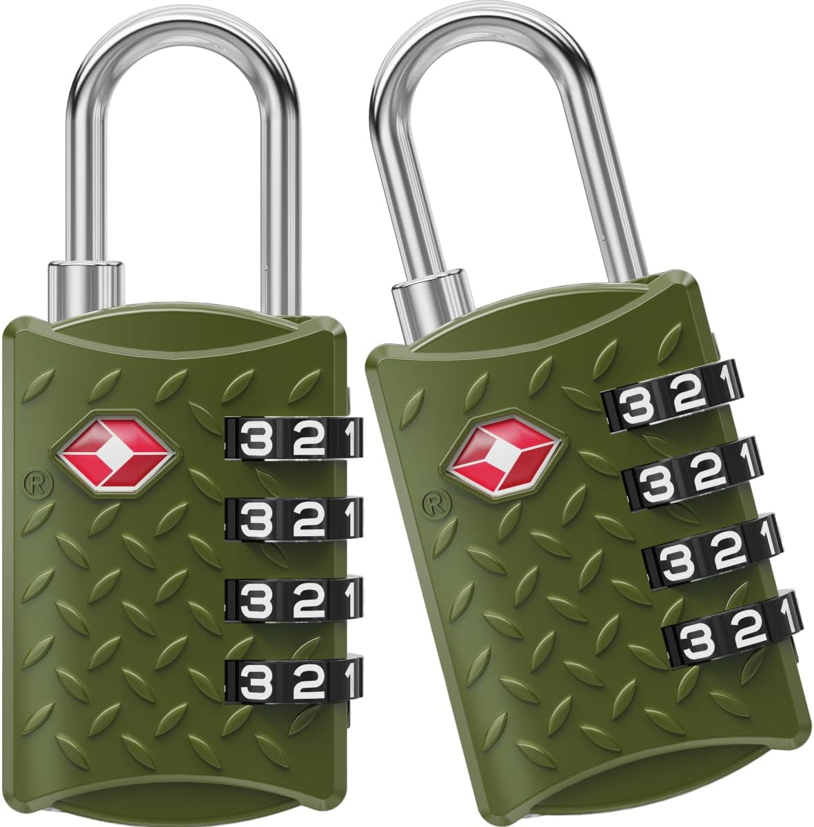 TSA Padlock for Suitcases, TSA Approved Luggage Locks for Travel