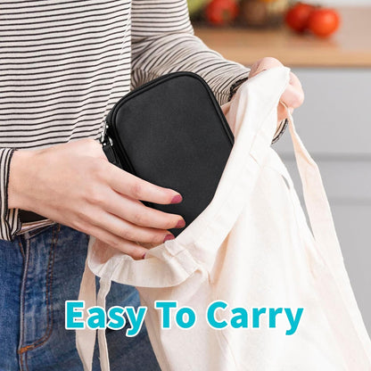 Electronics Accessories Organiser Bag Travel Cable Organiser Bag Black