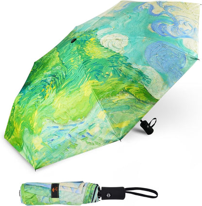Travel Umbrella Windproof Automatic Unbreakable UV Protection