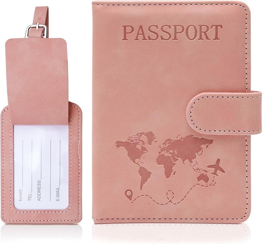 Passport Holder Cover, PU Leather Passport Holder