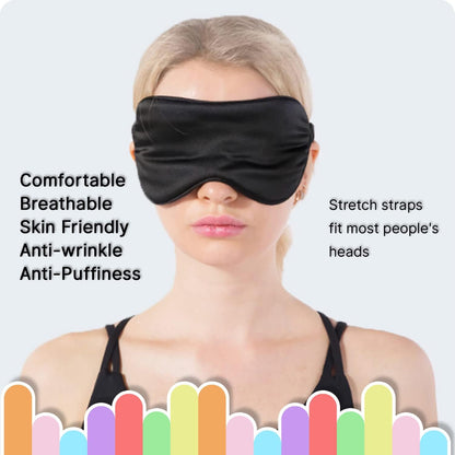 6Pairs Ear Plugs with Eye Mask Gift Set Multicoloured