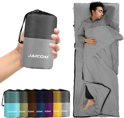 Sleeping Bag Liner, Ultralight Travel Sheets, Soft & Portable