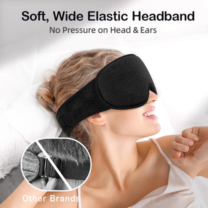 3D Blackout Sleep Eye Mask for Side Sleepers – view 3