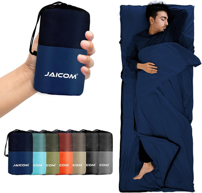 Sleeping Bag Liner, Ultralight Travel Sheets, Soft & Portable
