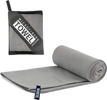 Microfibre Towel, Quick Dry Travel Towel for Gym, Beach and Swimming
