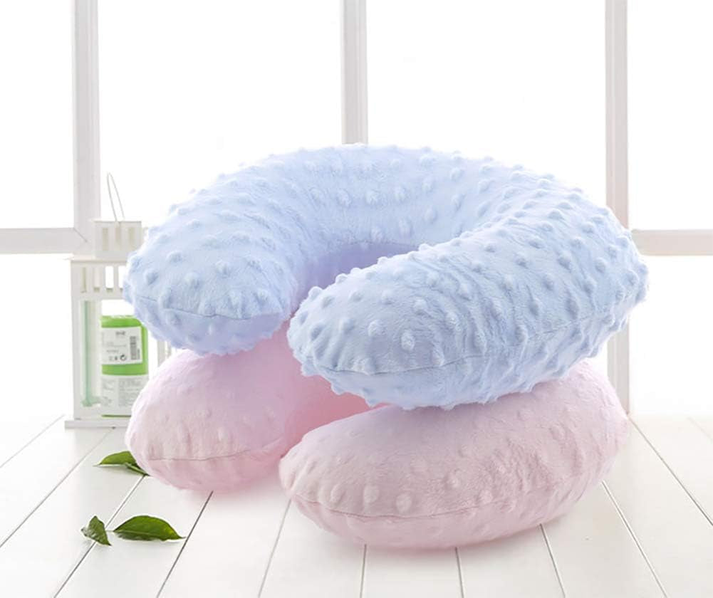 Inflatable Neck Pillow for Kids Baby Holiday Travel Neck Pillow Soft Baby Neck Support Pillow Comfortable and Light Neck Pillow Chin Support Pillow Head and Neck Support for Baby Travel Easy Storage