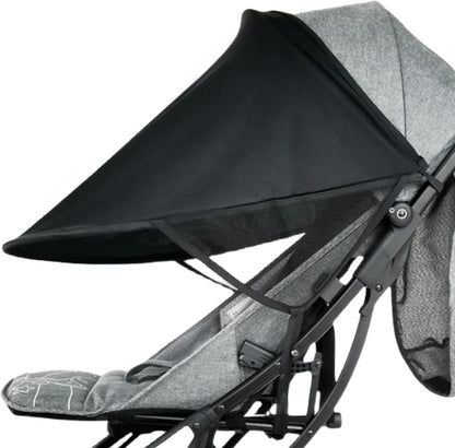 Pram Sun Shade Cover Baby Sunshade UPF 50 + Adjustable Sun Shade Canopy Breathable Pram Sun Shade for Pushchair Stroller Buggy Pram