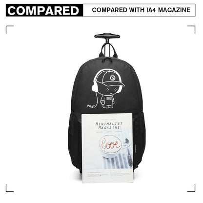 Kono Multi-functional Glow-in-the-Dark Trolley Backpack