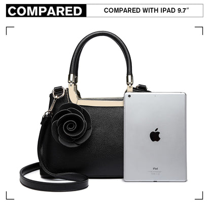 Kono Miss Lulu PU Leather Rose Hanging Ornament Handbag