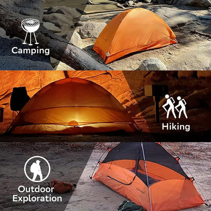 Waterproof 1/2/3/4 Man Tent, Lightweight Camping Tent
