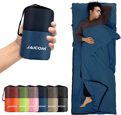 Sleeping Bag Liner, Ultralight Travel Sheets, Soft & Portable