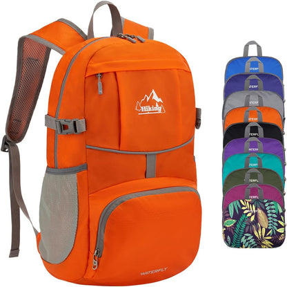 Foldable Lightweight Hiking Backpack: 25L Packable Rucksack