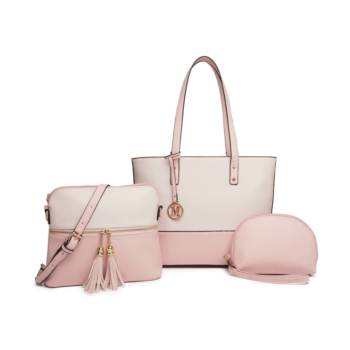 Miss Lulu Elegant Leather Look Tote Bag- Versatile & Chic for Every Occasion