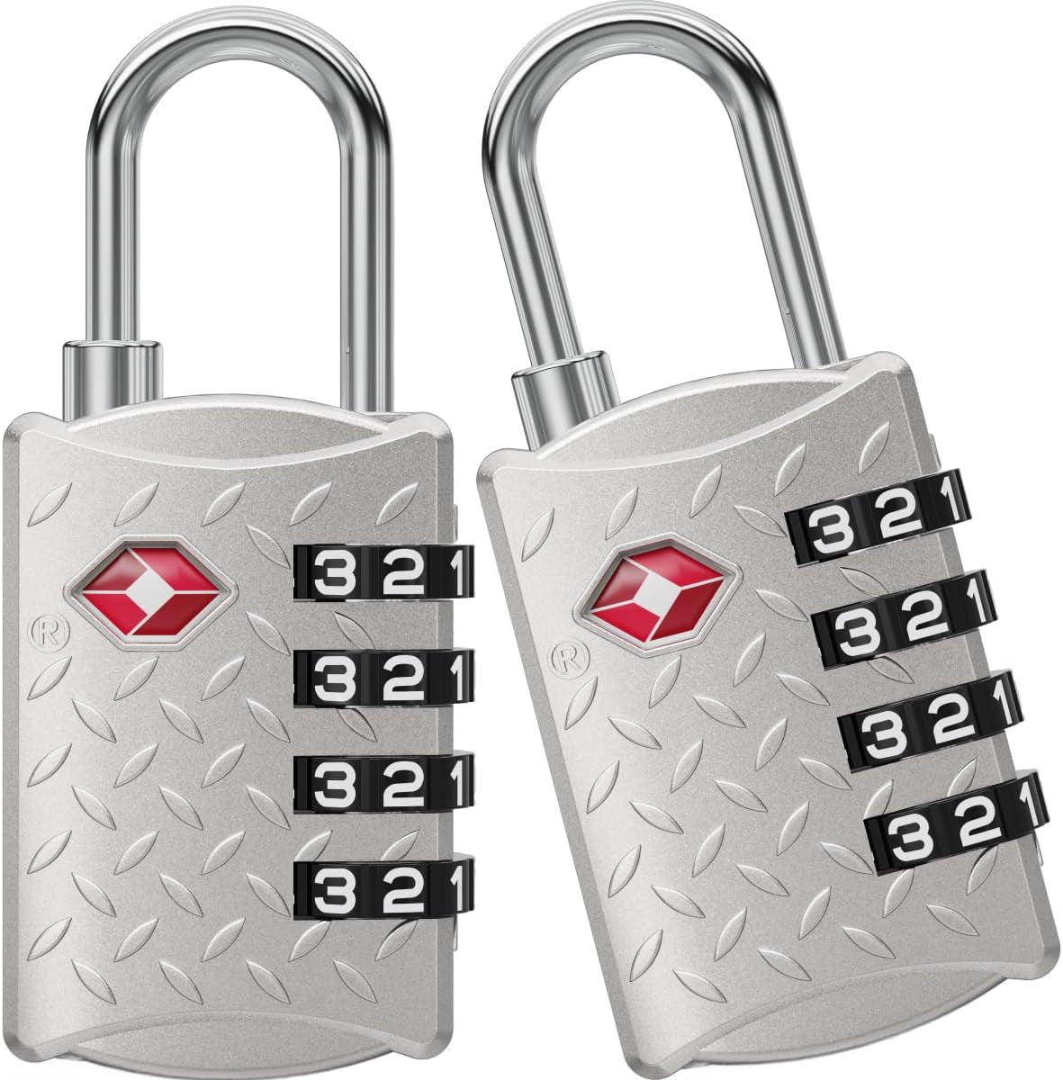 TSA Padlock for Suitcases, TSA Approved Luggage Locks for Travel