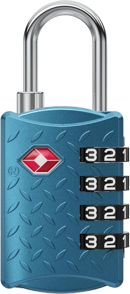 TSA Padlock for Suitcases, TSA Approved Luggage Locks for Travel
