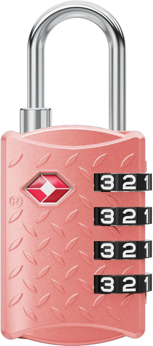 TSA Padlock for Suitcases, TSA Approved Luggage Locks for Travel